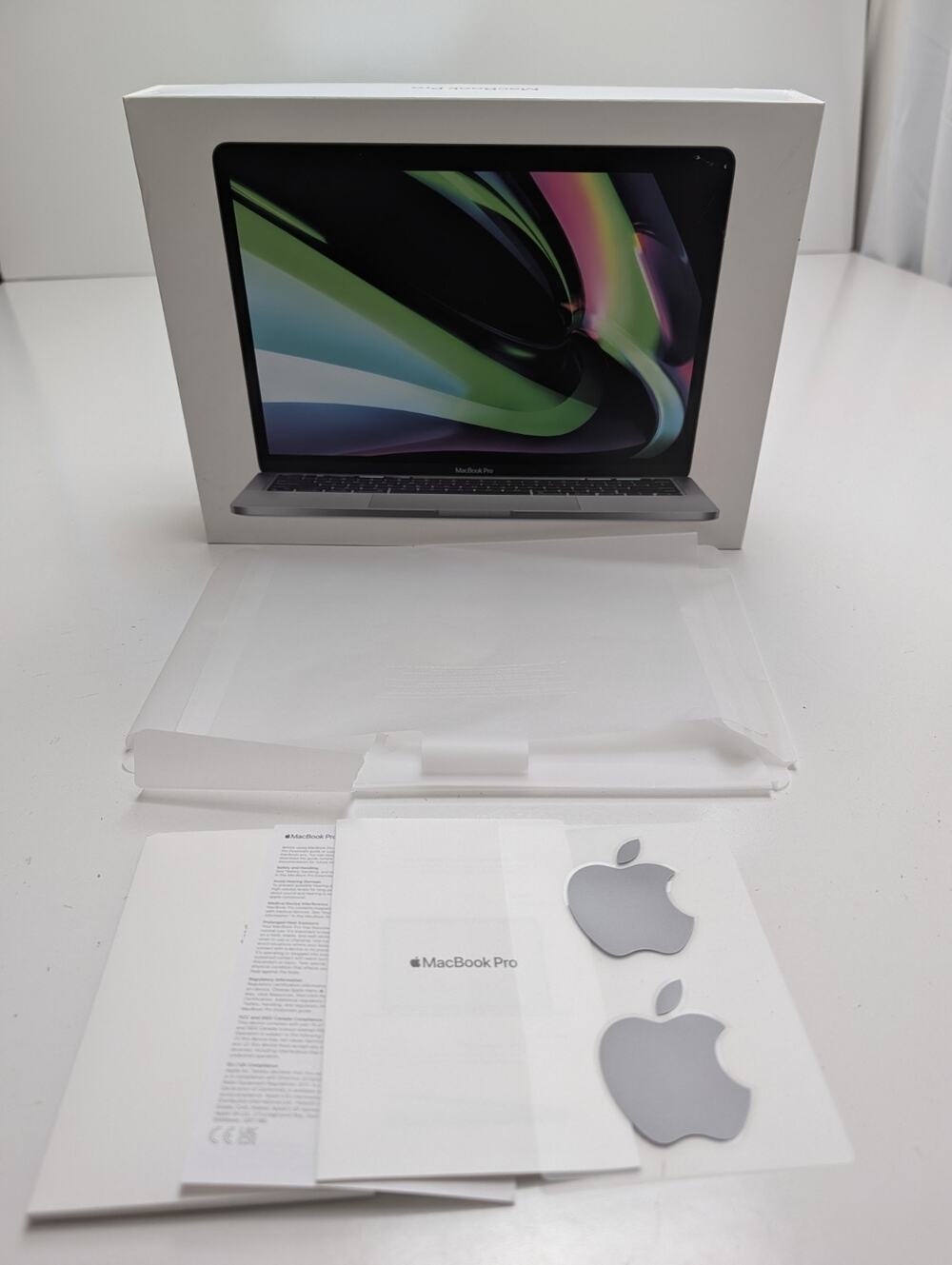 EMPTY BOX ONLY Apple MacBook Pro 13 inch 8GB memory 256GB SSD A2338